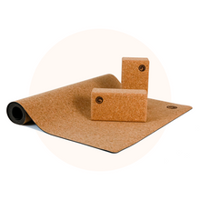 Load image into Gallery viewer, The Gecko Cork Yoga Bundle - Product Photo 1