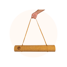 Load image into Gallery viewer, Cork Yoga Mat Carrying Strap