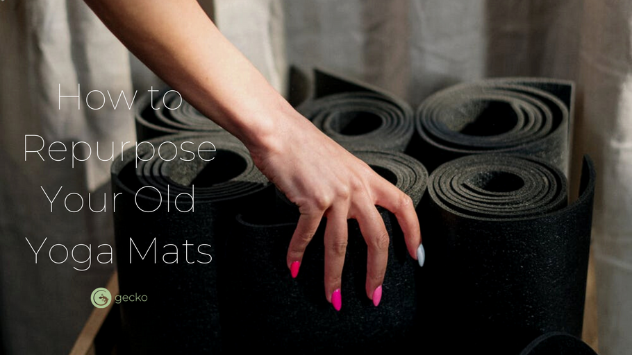 What To Do With Your Old Yoga Mats (Hint: It's Not Throwing Them Away!)